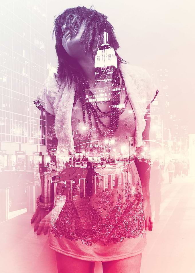 The girl and the city