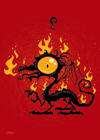 Backfire. Crispy, burned dragon cartoon. This is why dr ...