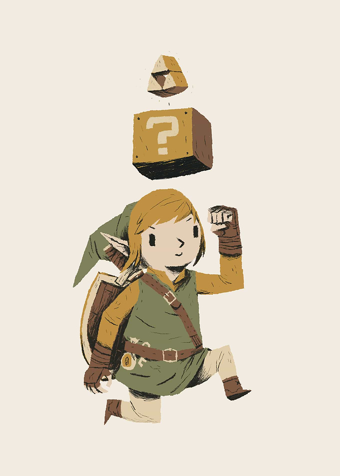 triforce power up!