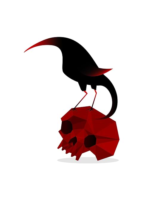 Raven and Skull