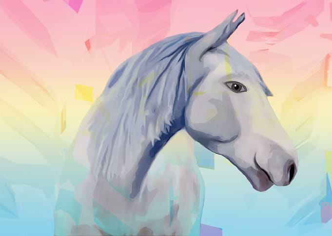A strong and gentle animal, The horse is a protector, a ...