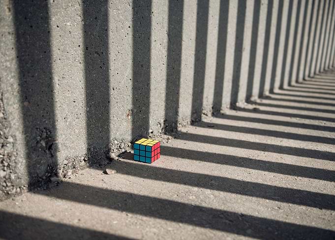 Rubik shading stripes