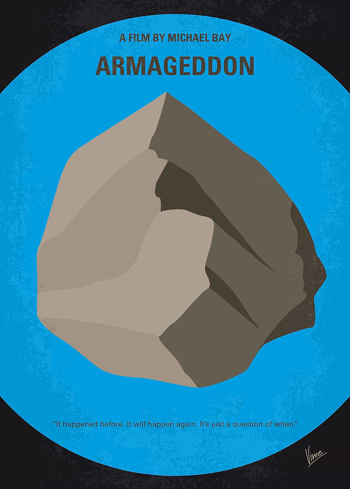 No695 My Armageddon minimal movie poster After discove ...