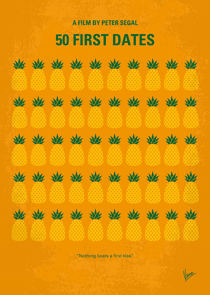 No696 My 50 First Dates minimal movie Henry Roth is a ...