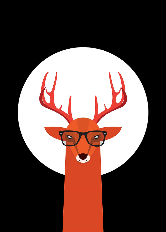 Hipster Deer
