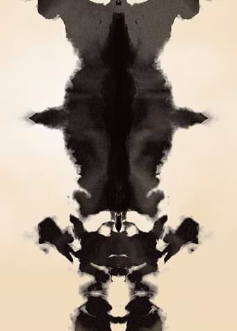 inkblot abstract