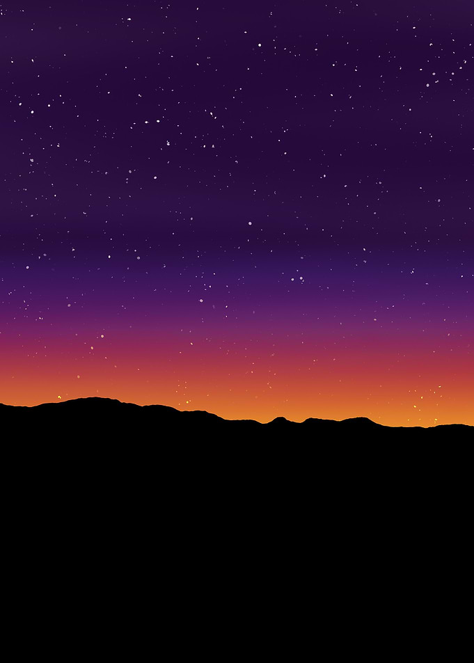 Aurora Horizon abstract