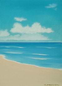 At the beach,Quiet day at the beach.
