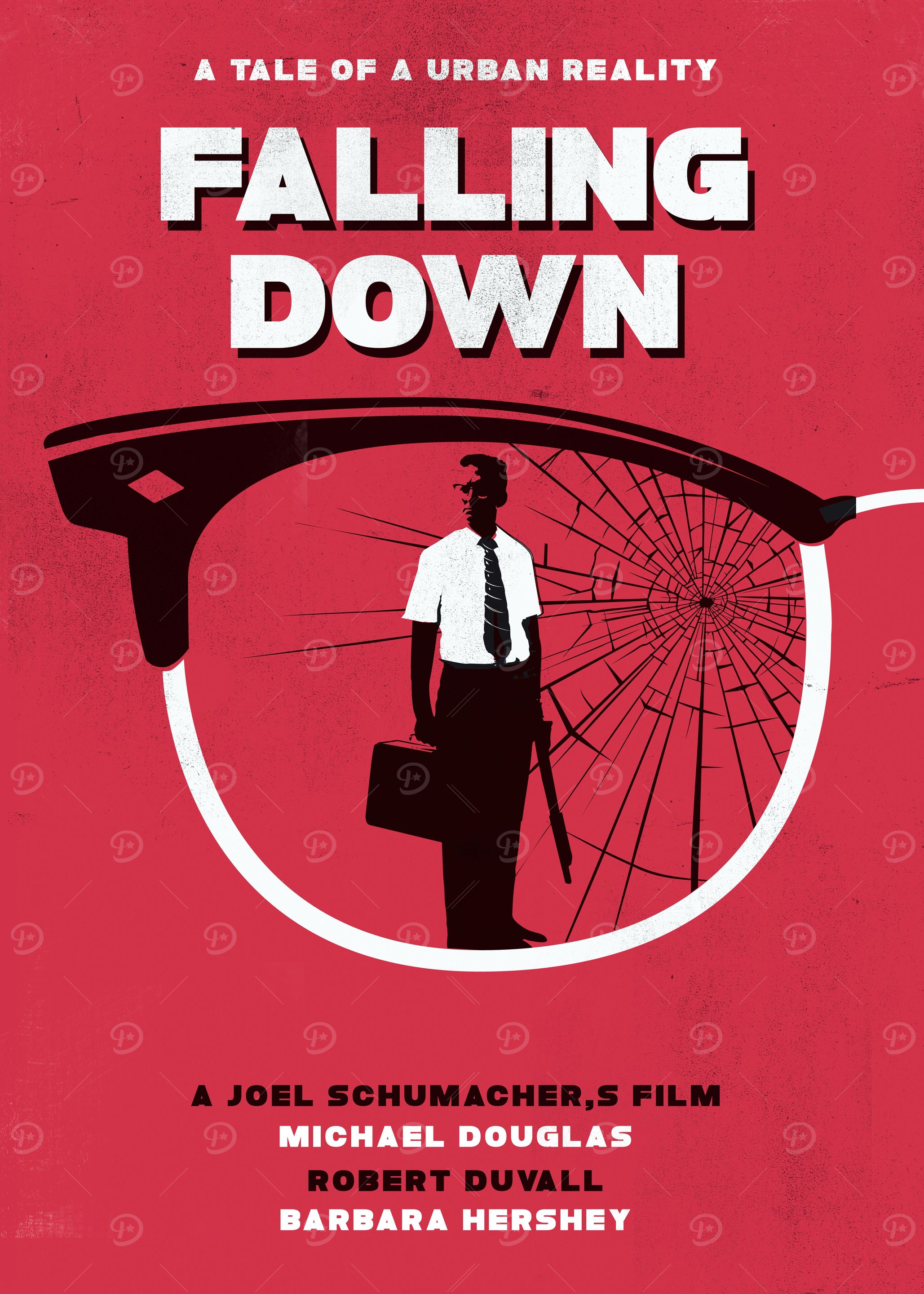 Falling down art movie