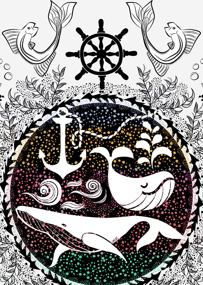 Ocean galaxy