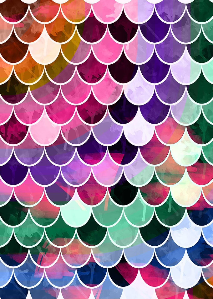 Colorful Mermaid