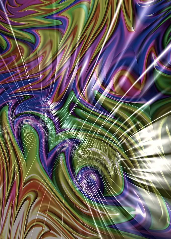 Abstract Colour Splash