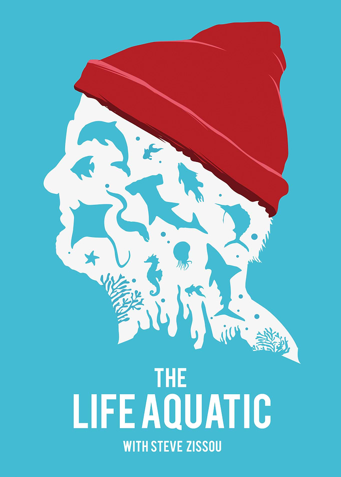 Steve Zissou art print.