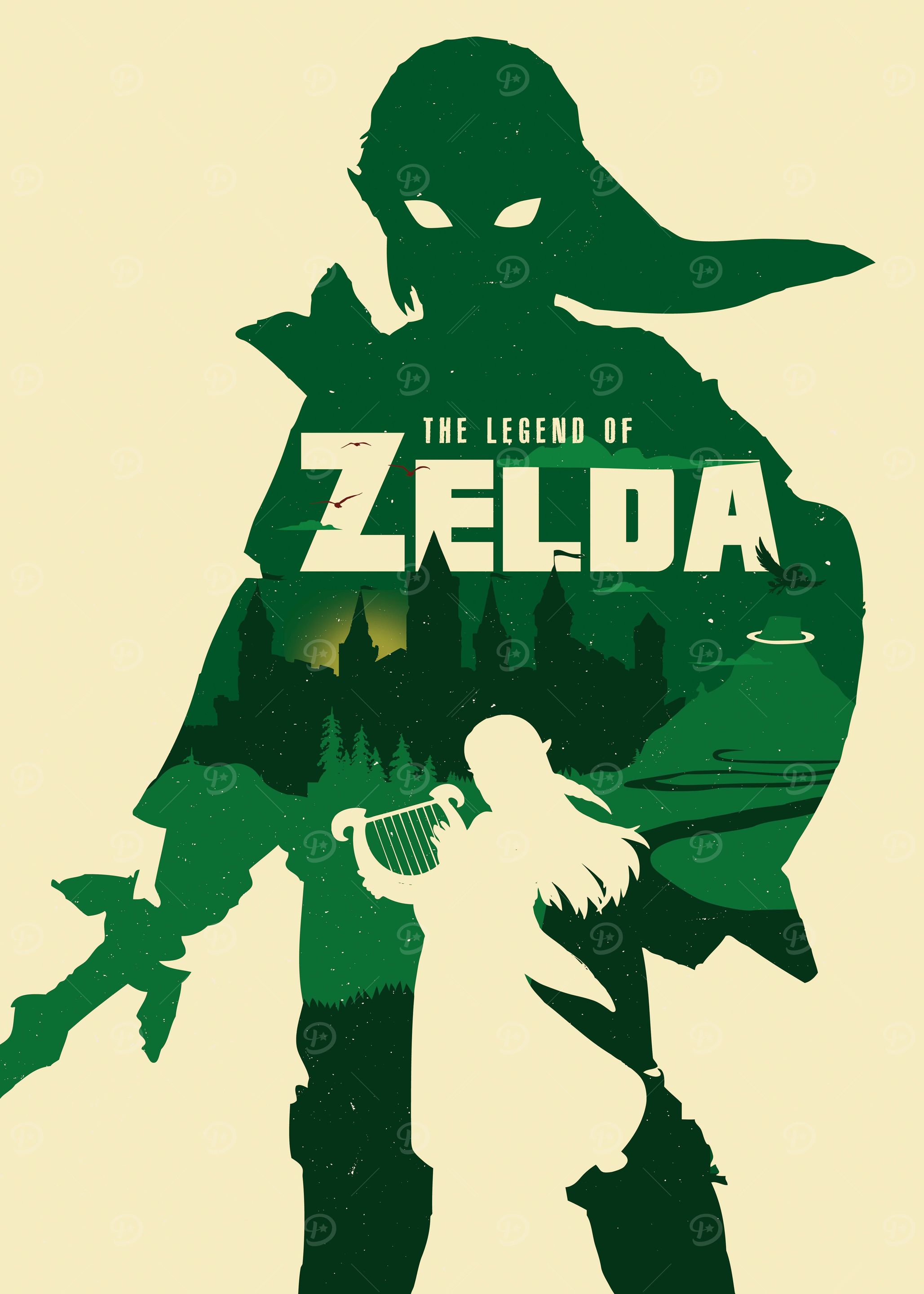 The legend of zelda fan ar