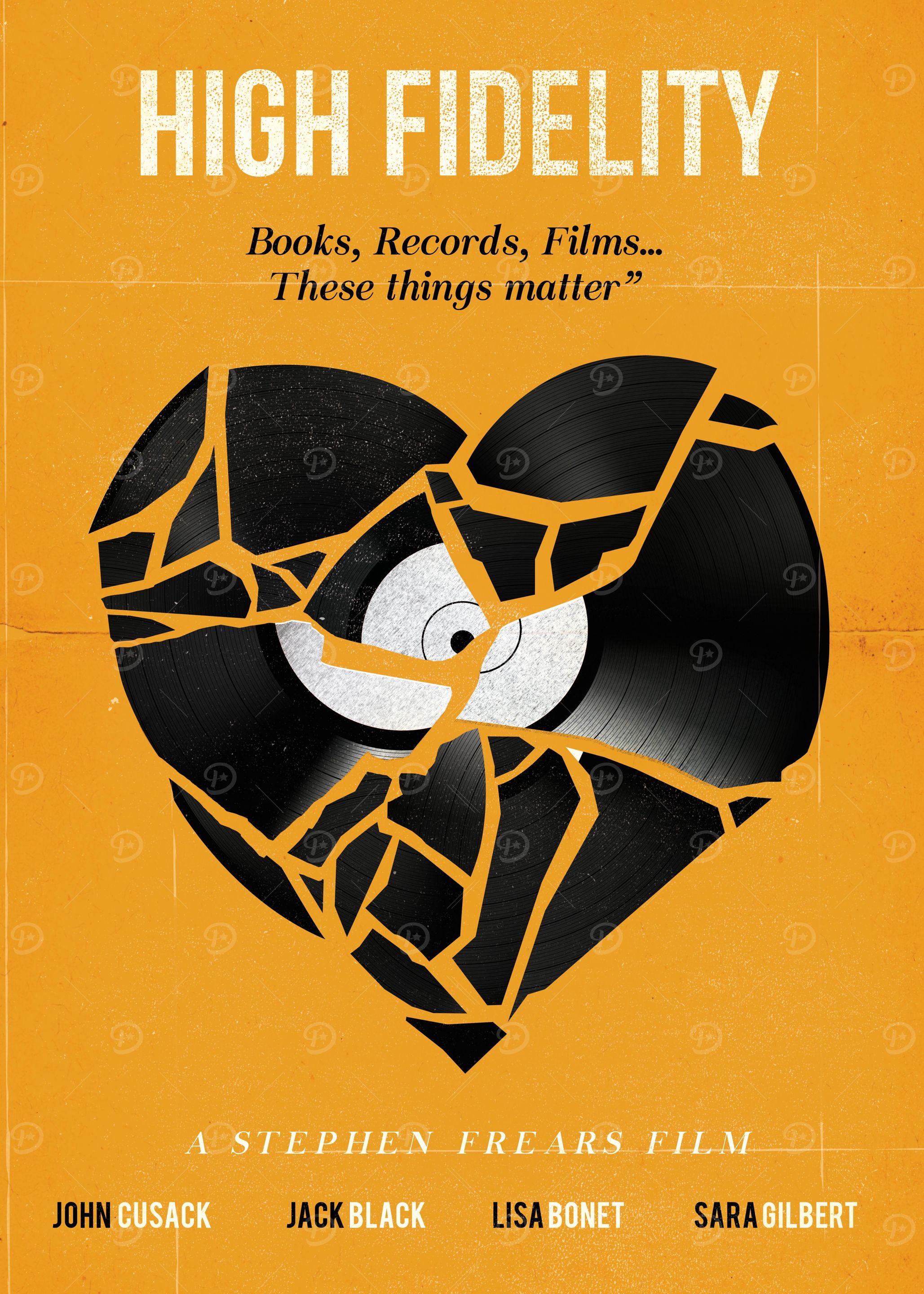 High fidelity art movie in