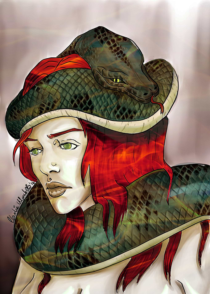 I made this all in manga studio, was one of my first wo ...
