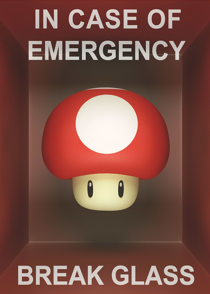 In case of emergency... Mushroom!