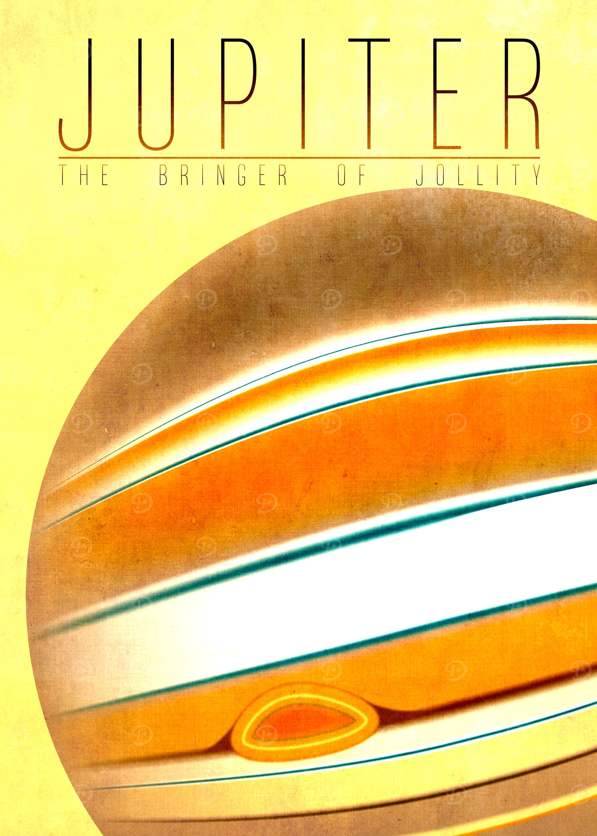 Jupiter - The Bringer of Jollity 5/9 in the complete se ...