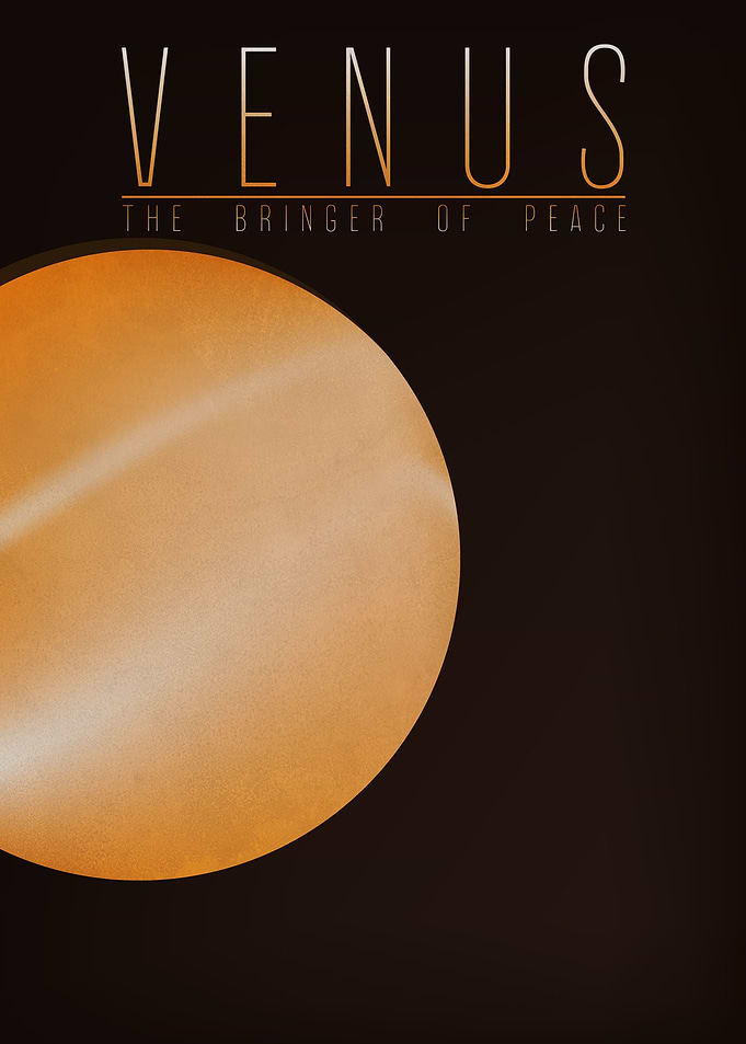 Venus - The Bringer of Peace 2/9 in the complete set of ...