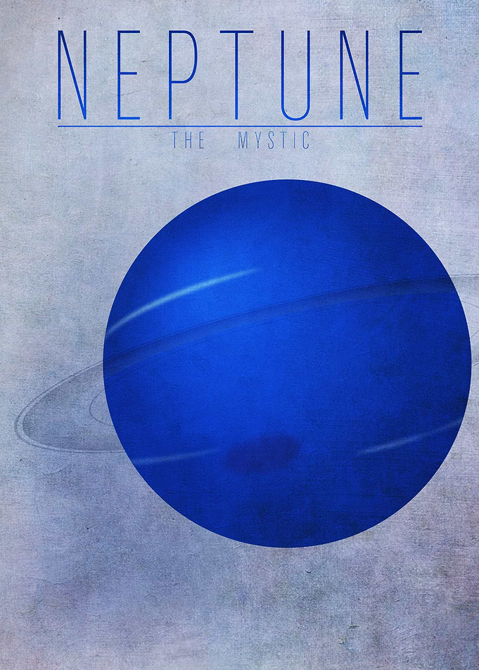 Neptune - The Mystic 8/9 in the complete set of planets ...