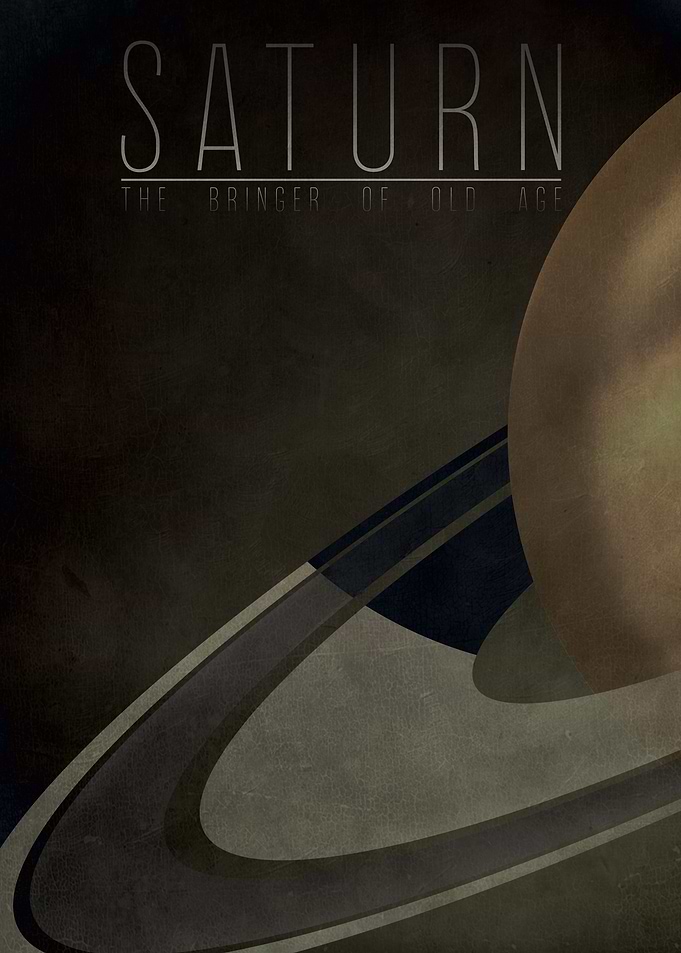Saturn - The Bringer of Old Age 6/9 in the complete set ...