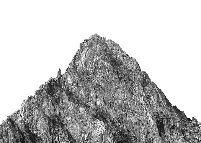 B&W mountain