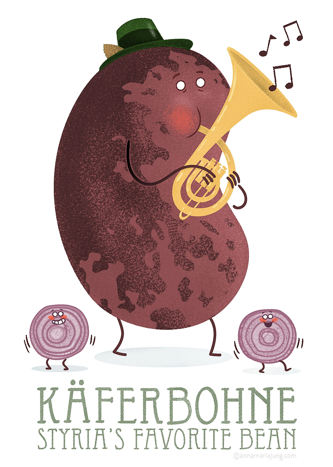 The 'Kaeferbohne' is a ver