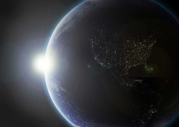 Collection of space art I've created from scratch using ...