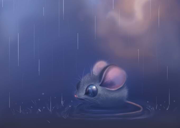 This little mouse needs a hug !