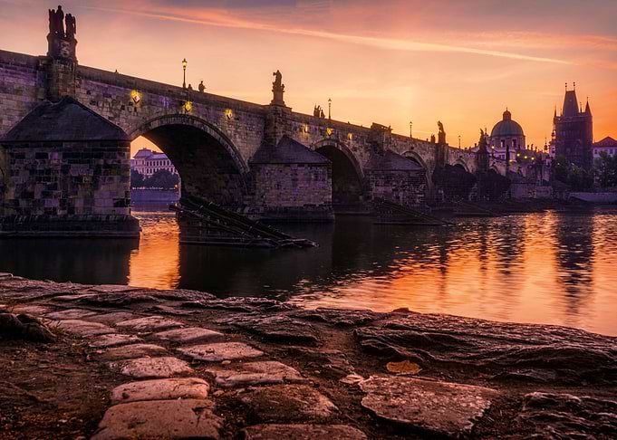 Charles Bridge at Dawn