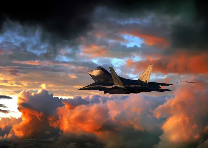 USAF F22 Raptor