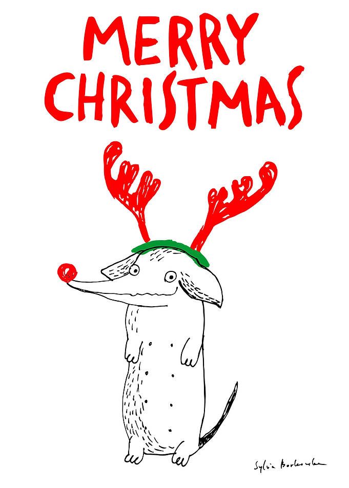 Merry Christmas Dog