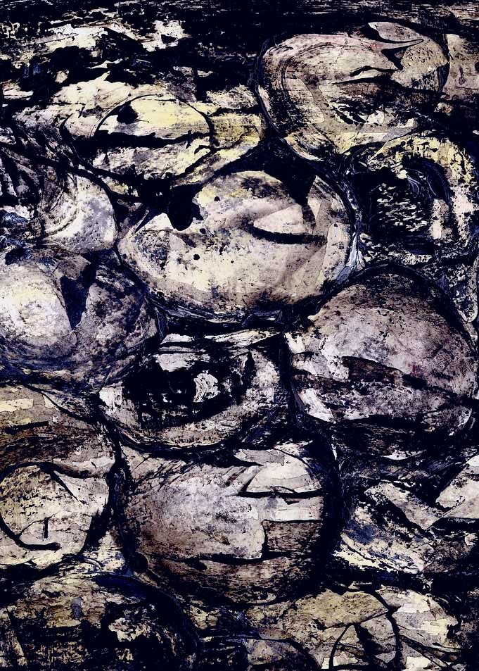 abstract pebbles