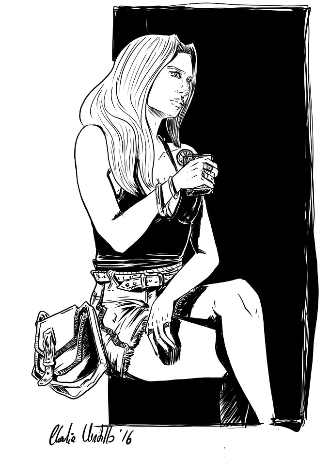 my girl skecthed