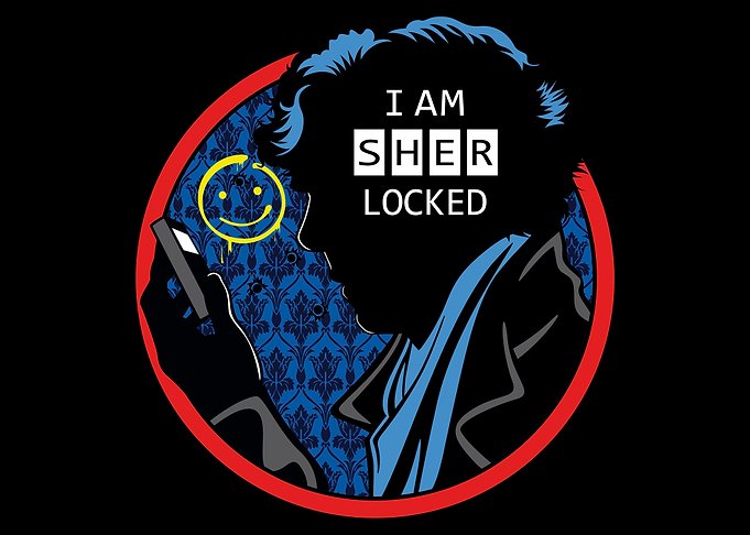 Sherlock Holmes resolving a hard clue to unlock Irene A ...