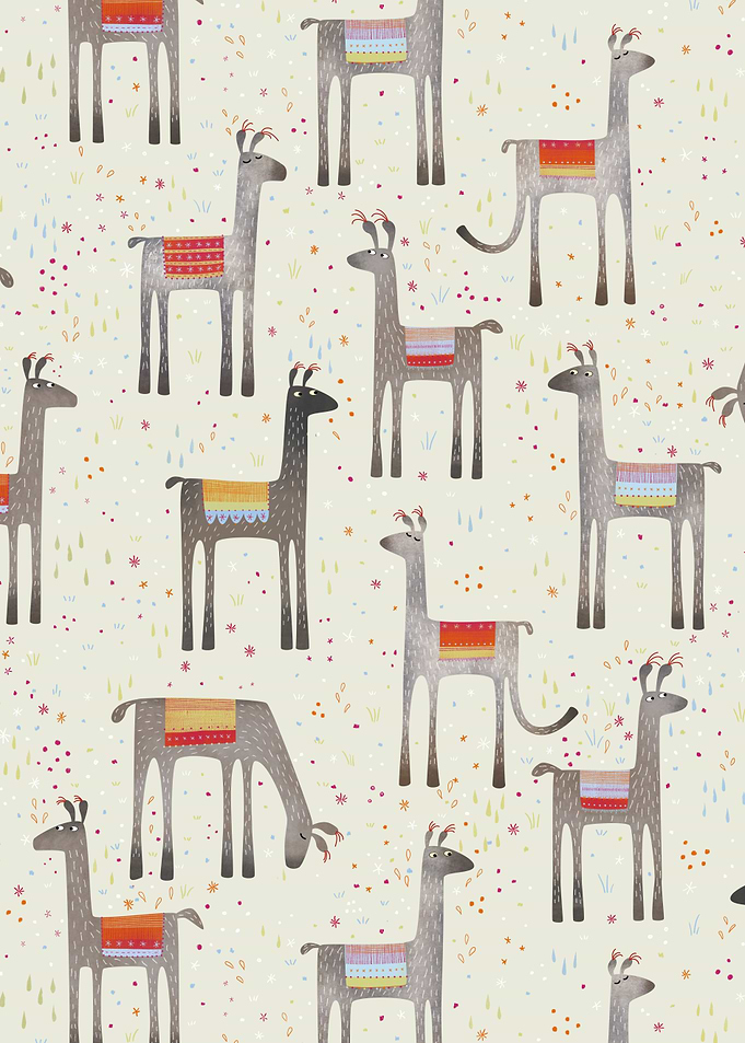 Llamas in the Meadow