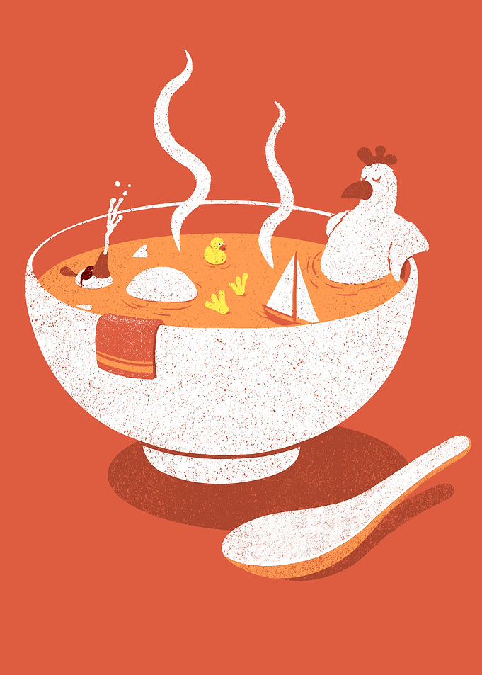 Mmmm… la Chicken Soup!