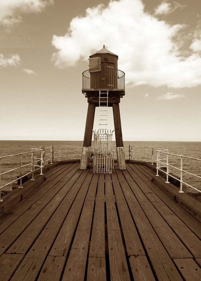 Photograph taken in Whitby, England.