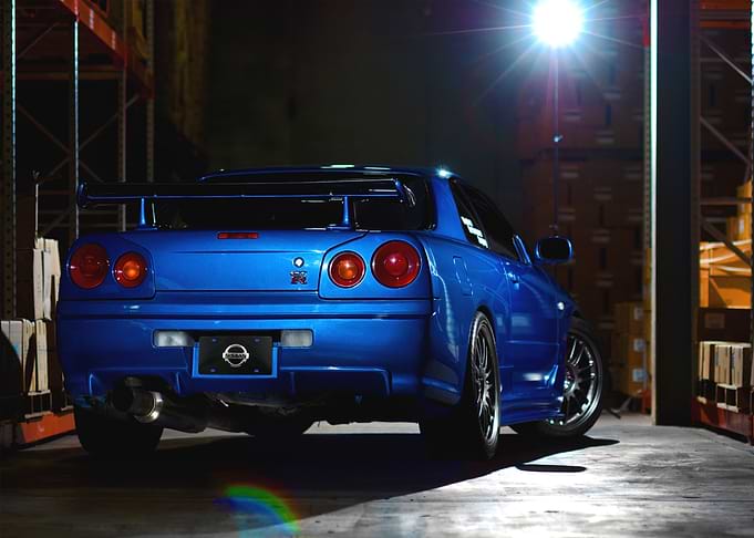 Ryan Jones' Nissan Skyline R34 Set car #8.1 from the 4 ...