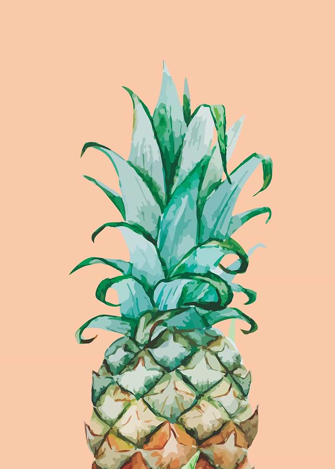 An pinky pineapple