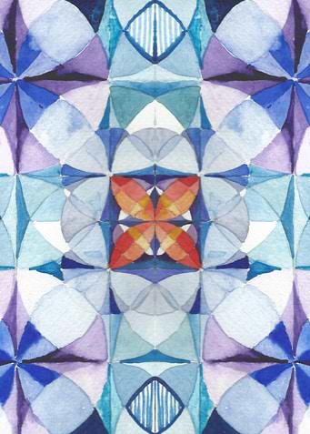 watercolor pattern