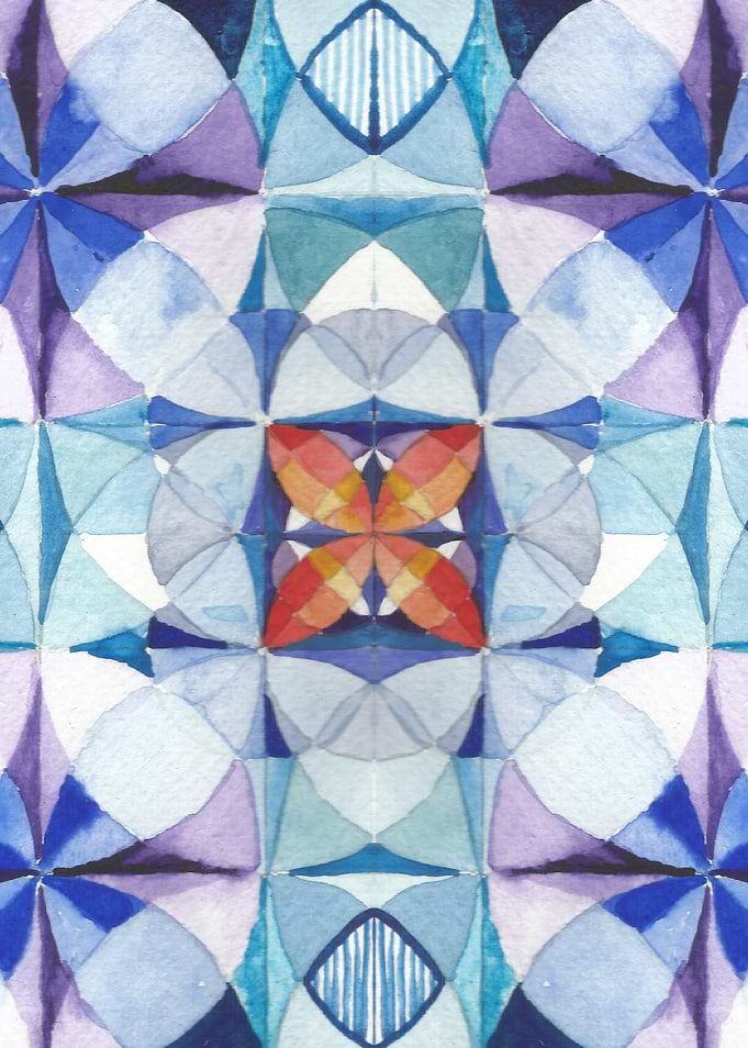 watercolor pattern