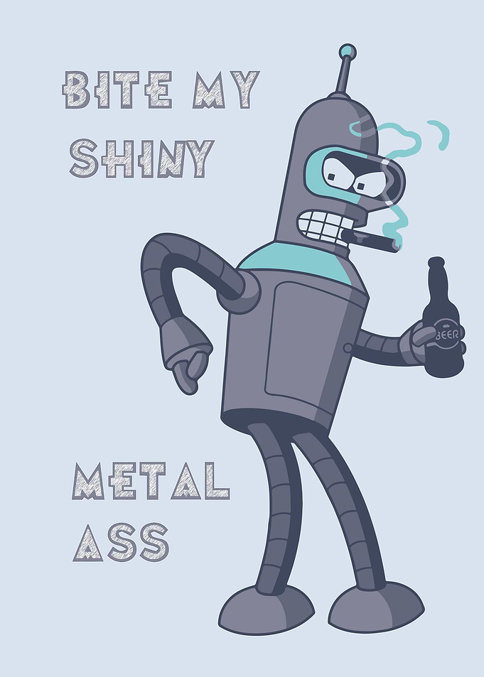 Bender from Futurama