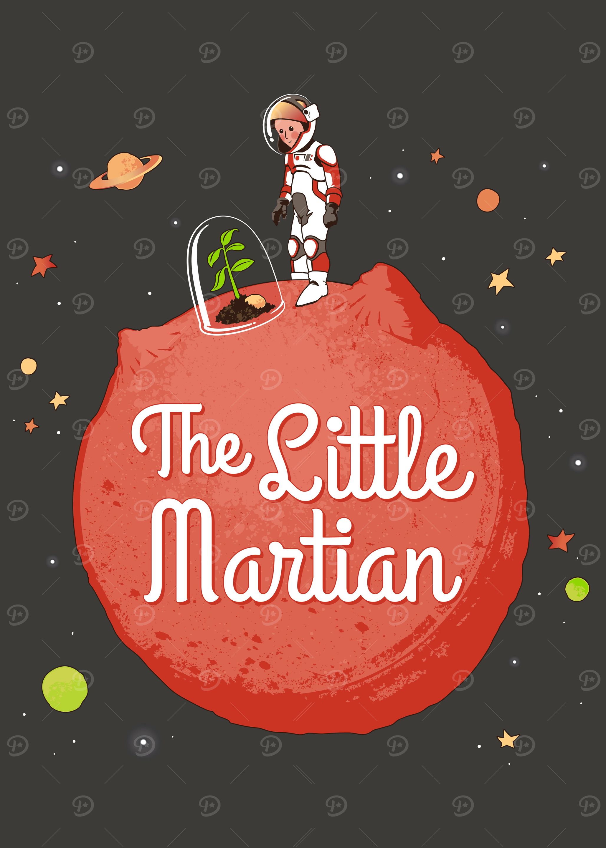 The Little Martian - Grey