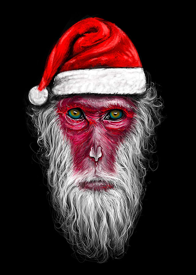 Santa Monkey - Merry Christmas from me. :)