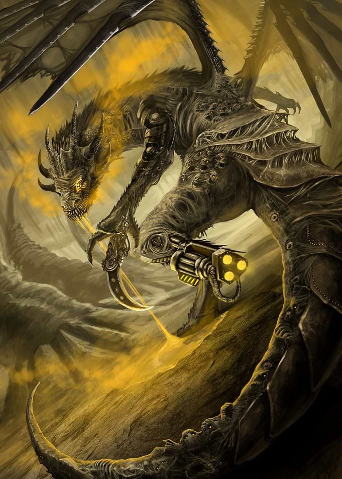 Cyber Infested Dragon