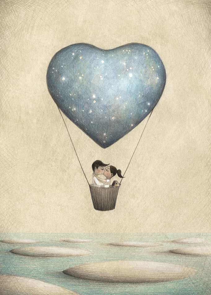 Romantic scene