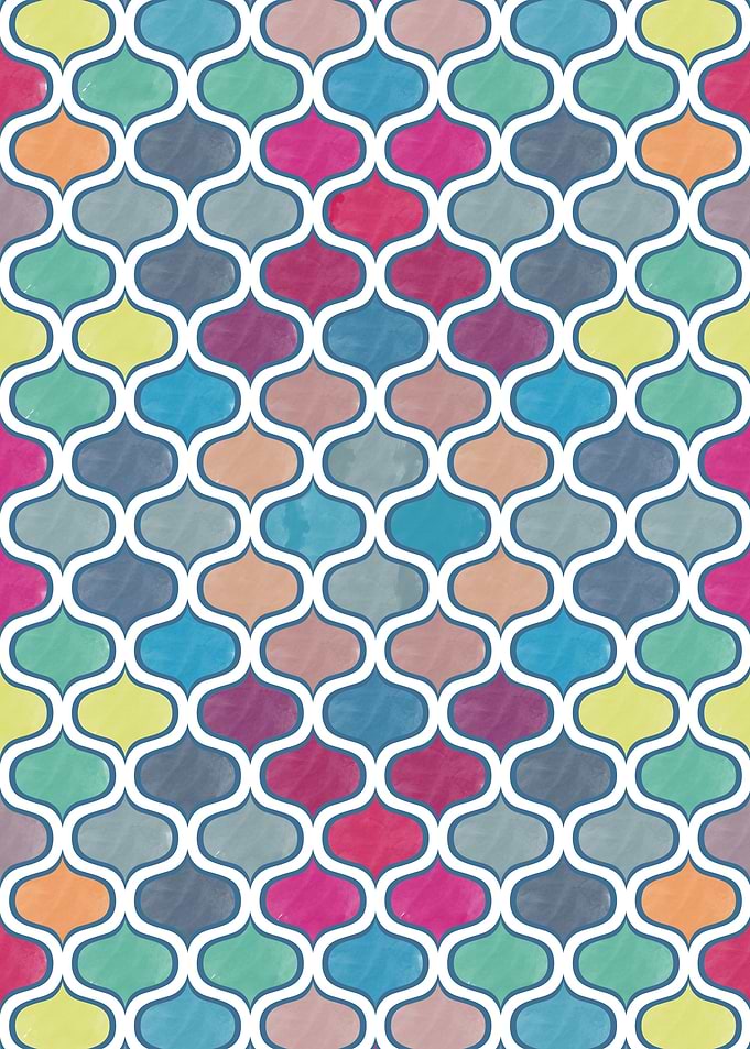 Watercolor Lovely Pattern VVX by Amir Faysal