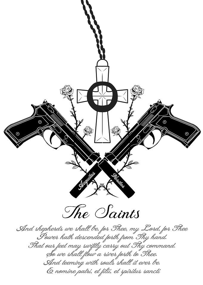 The Saints V3. Fanart from