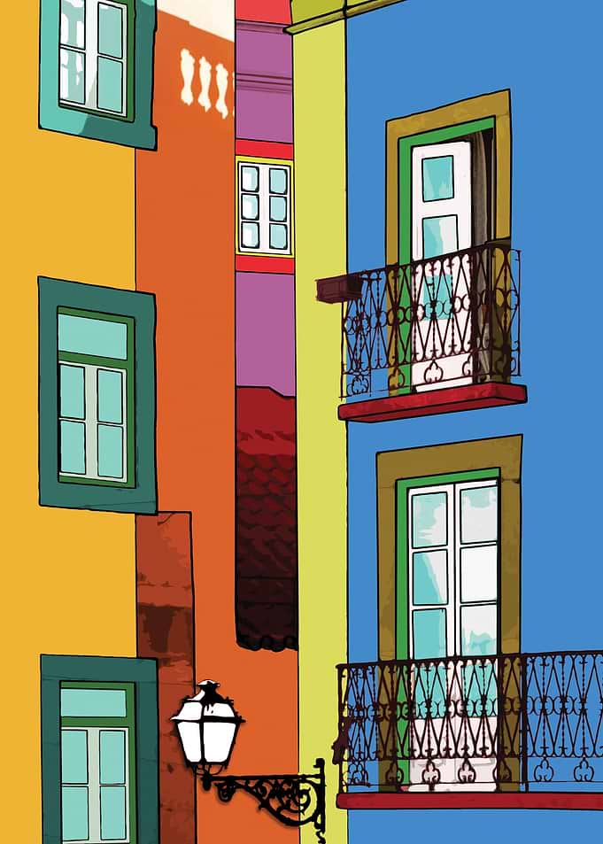 Open my window, photography taken in Alfama, Lisbon. A ...